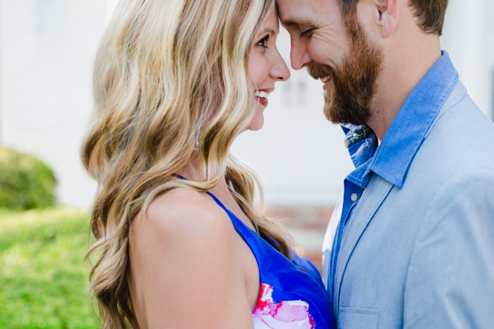 Clay & Amanda | Engagement photoshoot at The Crescent, Valdosta GA