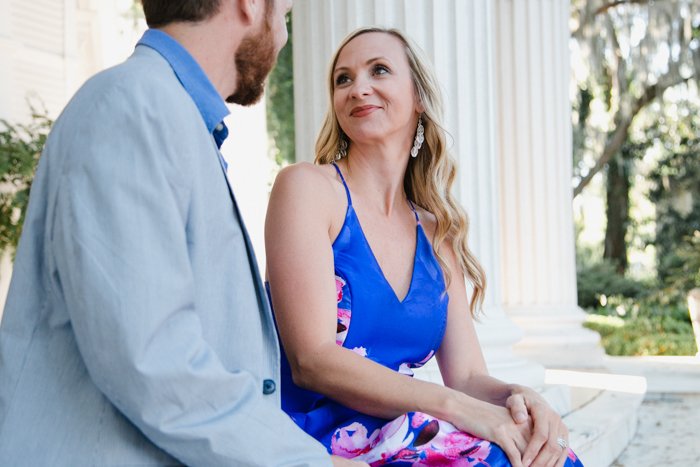 Clay & Amanda | Engagement photoshoot at The Crescent, Valdosta GA