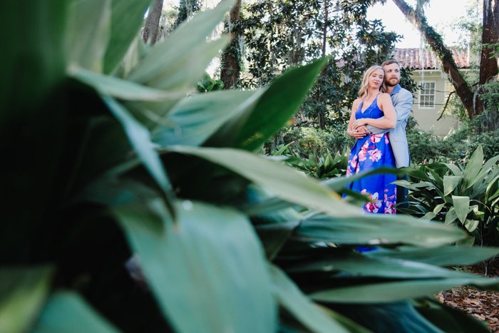 Clay & Amanda | Engagement photoshoot at The Crescent, Valdosta GA