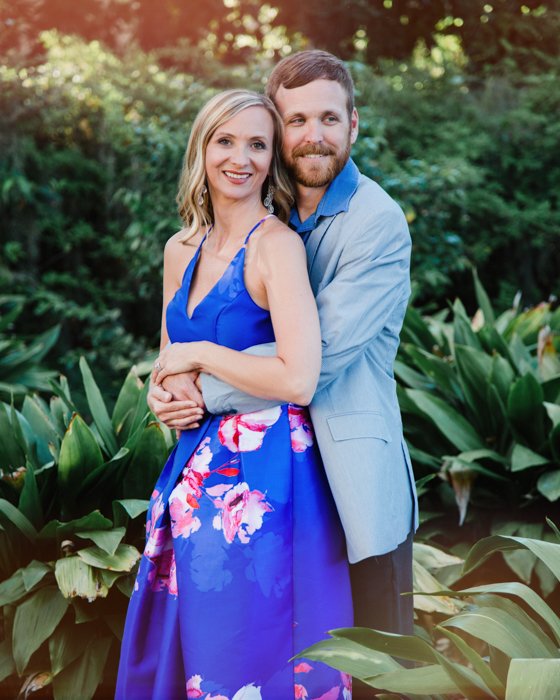 Clay & Amanda | Engagement photoshoot at The Crescent, Valdosta GA
