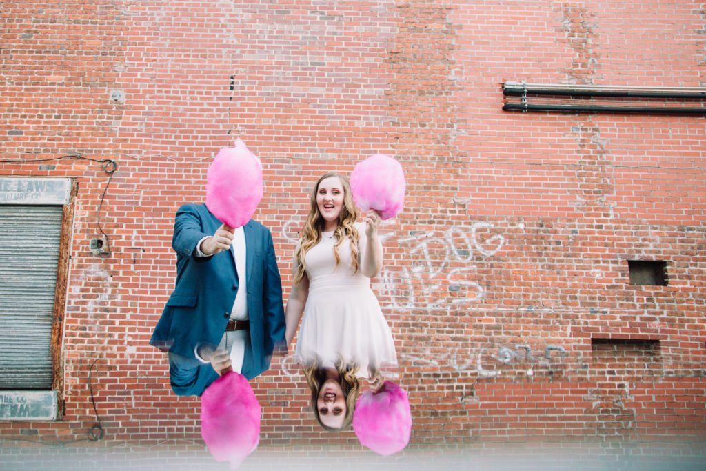 Velas Studio engagement session valdosta downtown