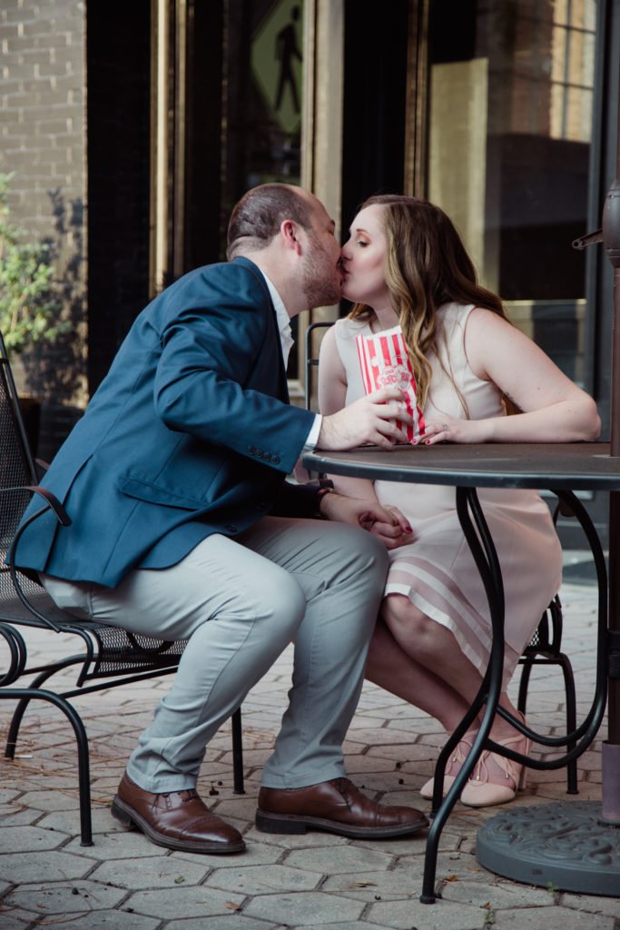 Velas Studio engagement session valdosta downtown