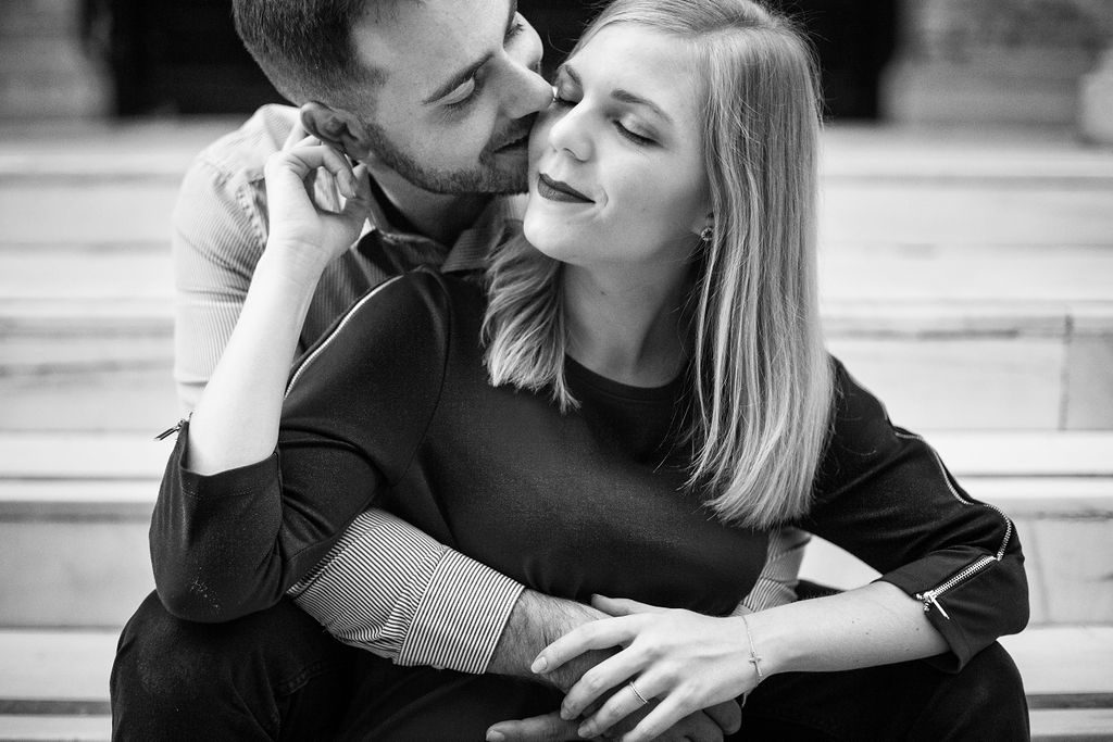 Sesión pre boda en Parque El Retiro, Madrid España