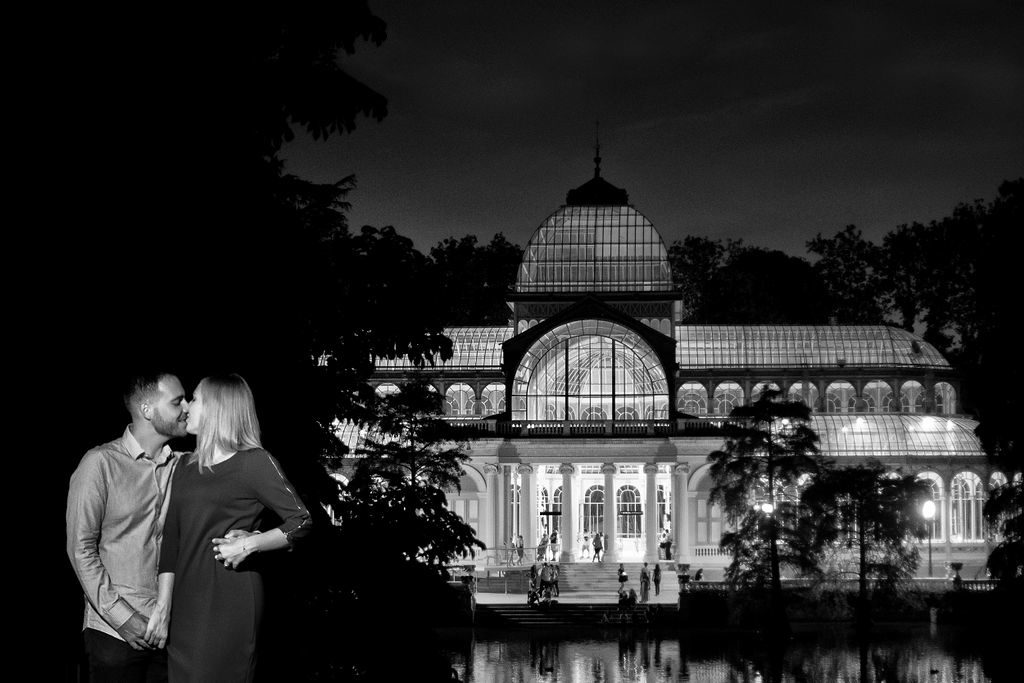 Reportaje de bodas en Parque El Retiro