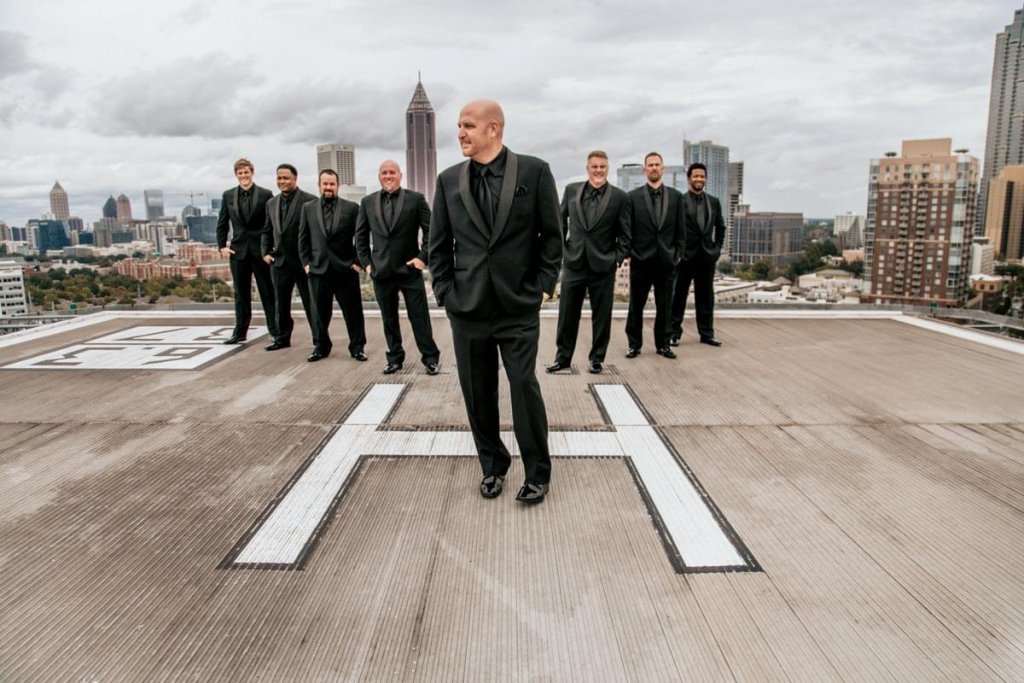 Wedding at Venue ventanas Atlanta | Brittany & Christopher 30 ATLANTA’S PREMIER ROOFTOP EVENT SPACE | Brittany & Christopher's Wedding
