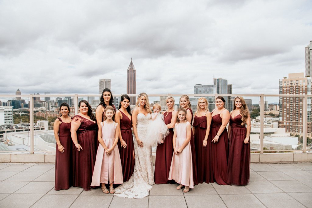 ATLANTA’S PREMIER ROOFTOP EVENT SPACE | Brittany & Christopher's Wedding