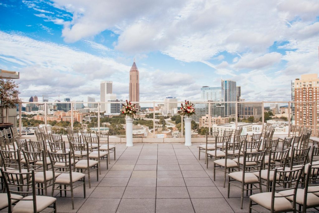 Wedding at Venue ventanas Atlanta | Brittany & Christopher