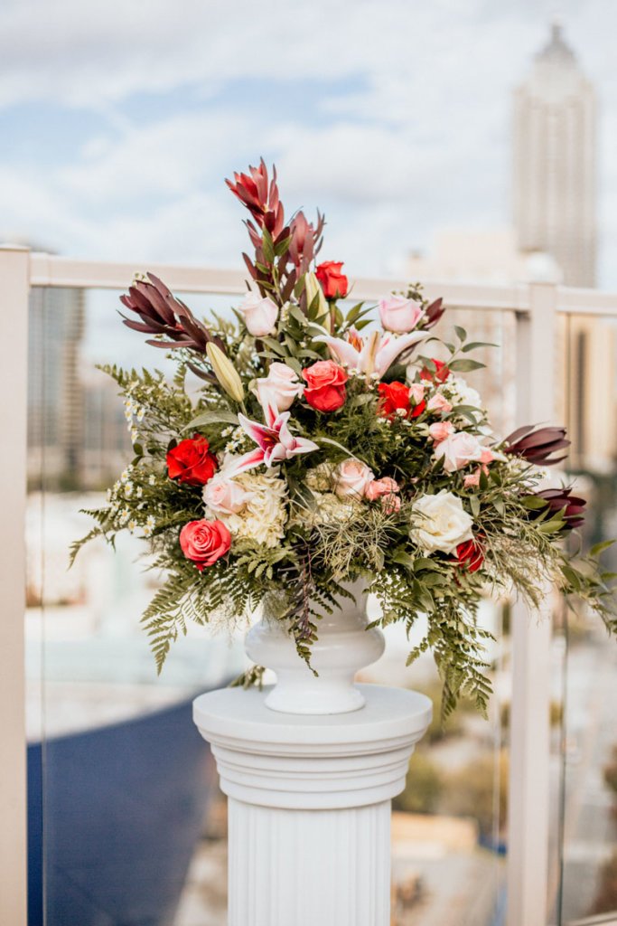 Wedding at Venue ventanas Atlanta | Brittany & Christopher, Flowers