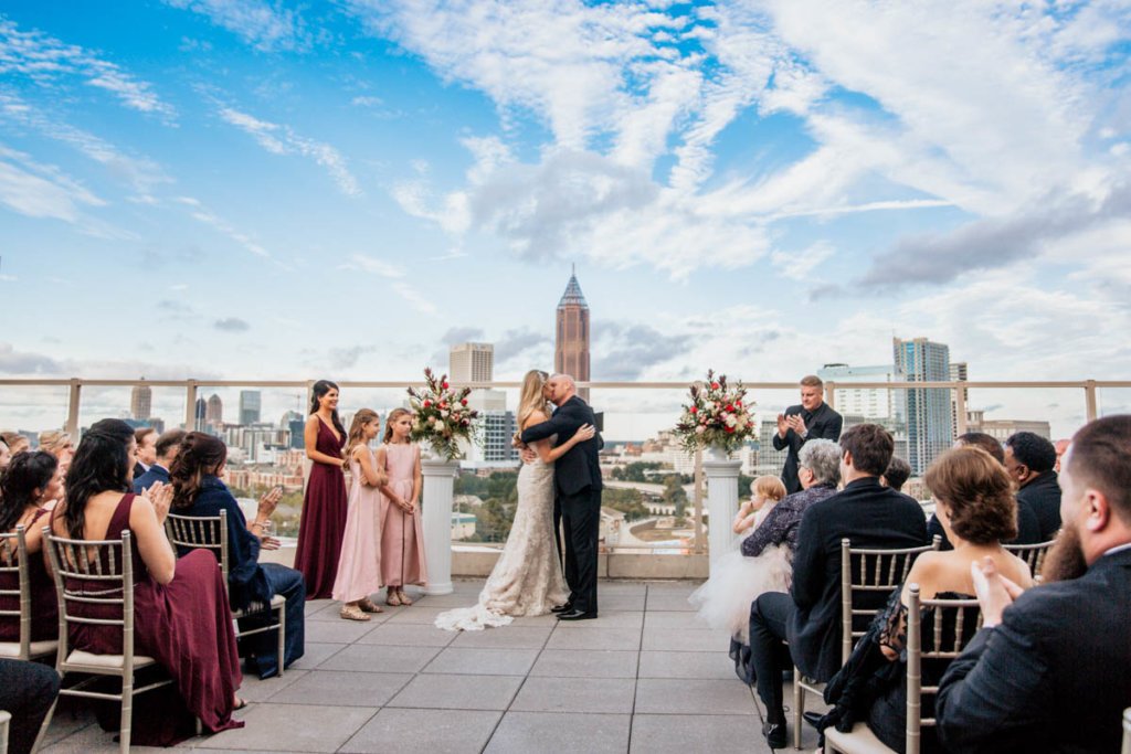 Wedding at Venue ventanas Atlanta | Brittany & Christopher