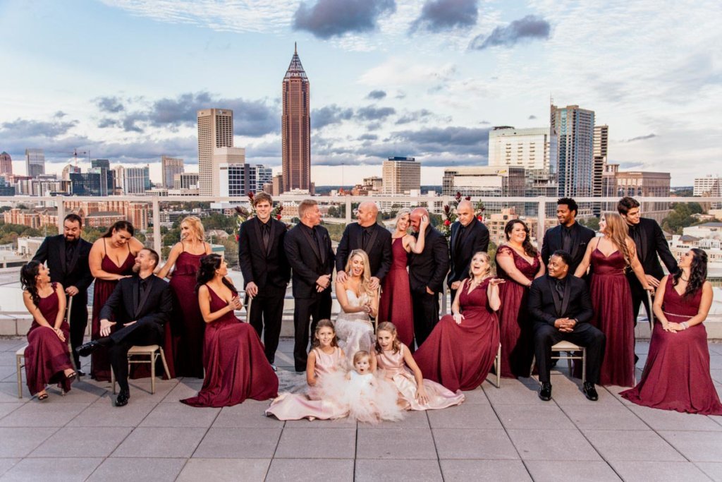 Wedding at Venue ventanas Atlanta | Brittany & Christopher