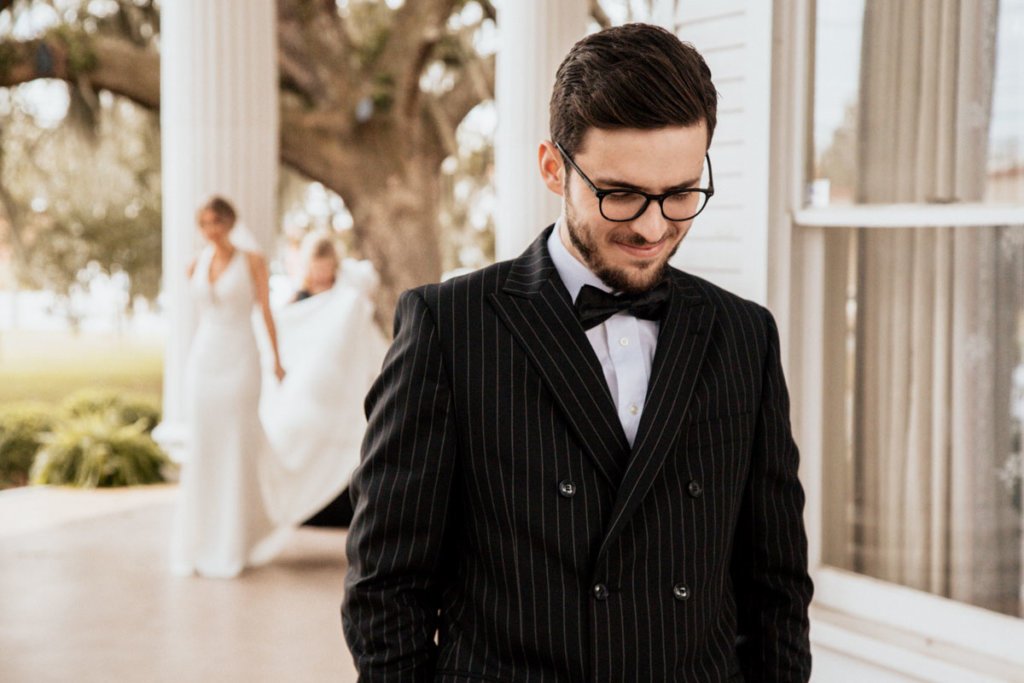 Bride and Groom First look