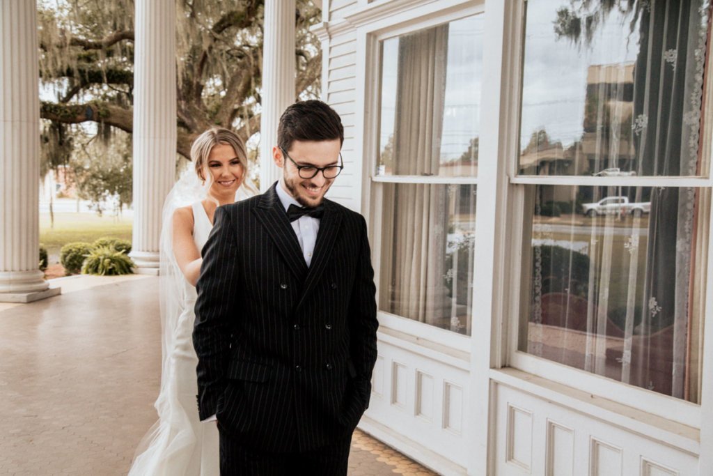 Bride and Groom First look