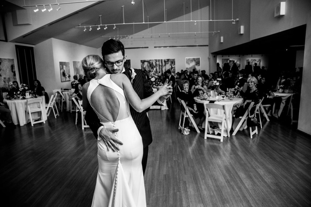 Sunni & Felipe's first dance at the Arts Center in Valdosta, GA