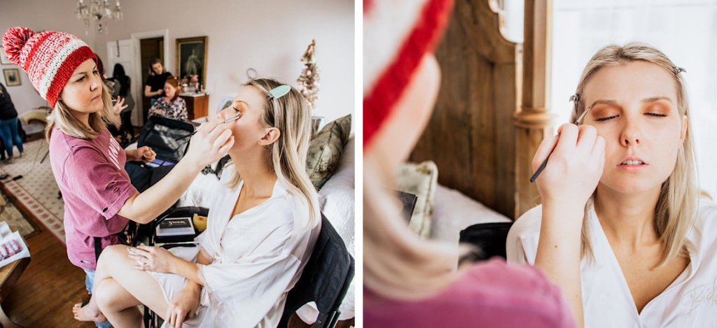 Bride makeup