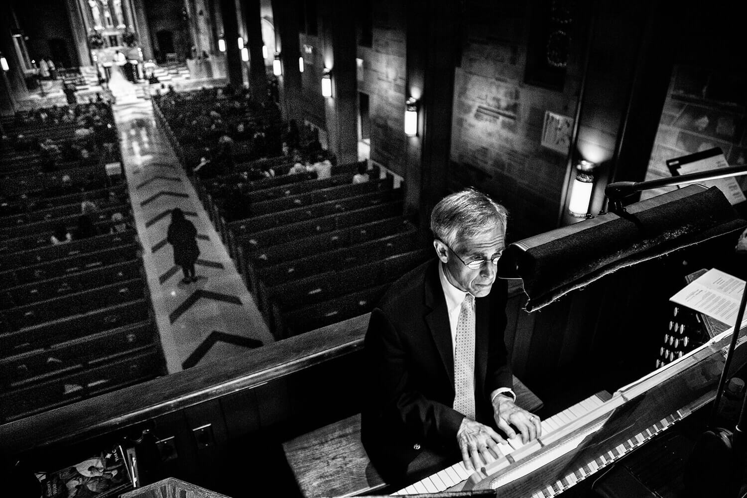 Cathedral of Christ the King organist Tim Wissler