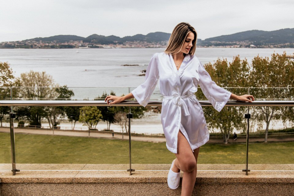 Bride at Pazo los Escudos Hotels