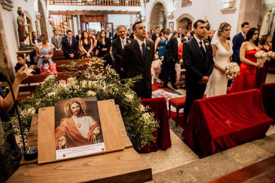 Wedding in Vigo Pazo los Escudos El Pazo de Cea30 Iglesia de Santa MarĆa de Castrelos