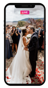 Iphone wedding live