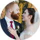 Bride and groom portrait Bride and groom portrait