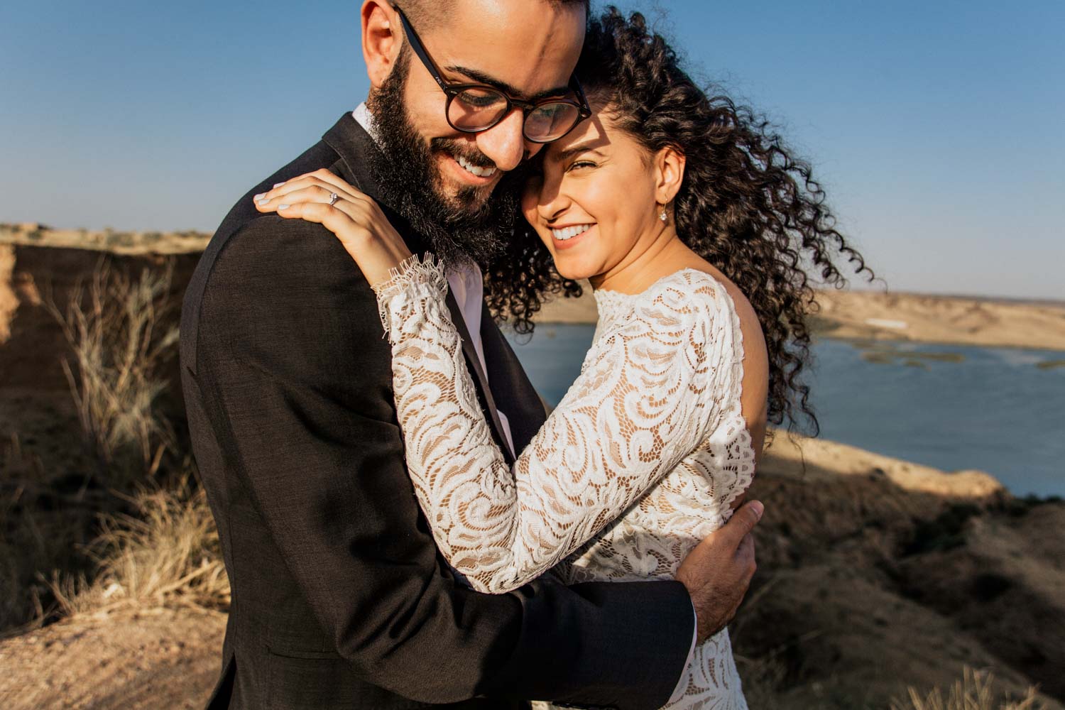 sesión post boda en las barrancas de burujón toledo