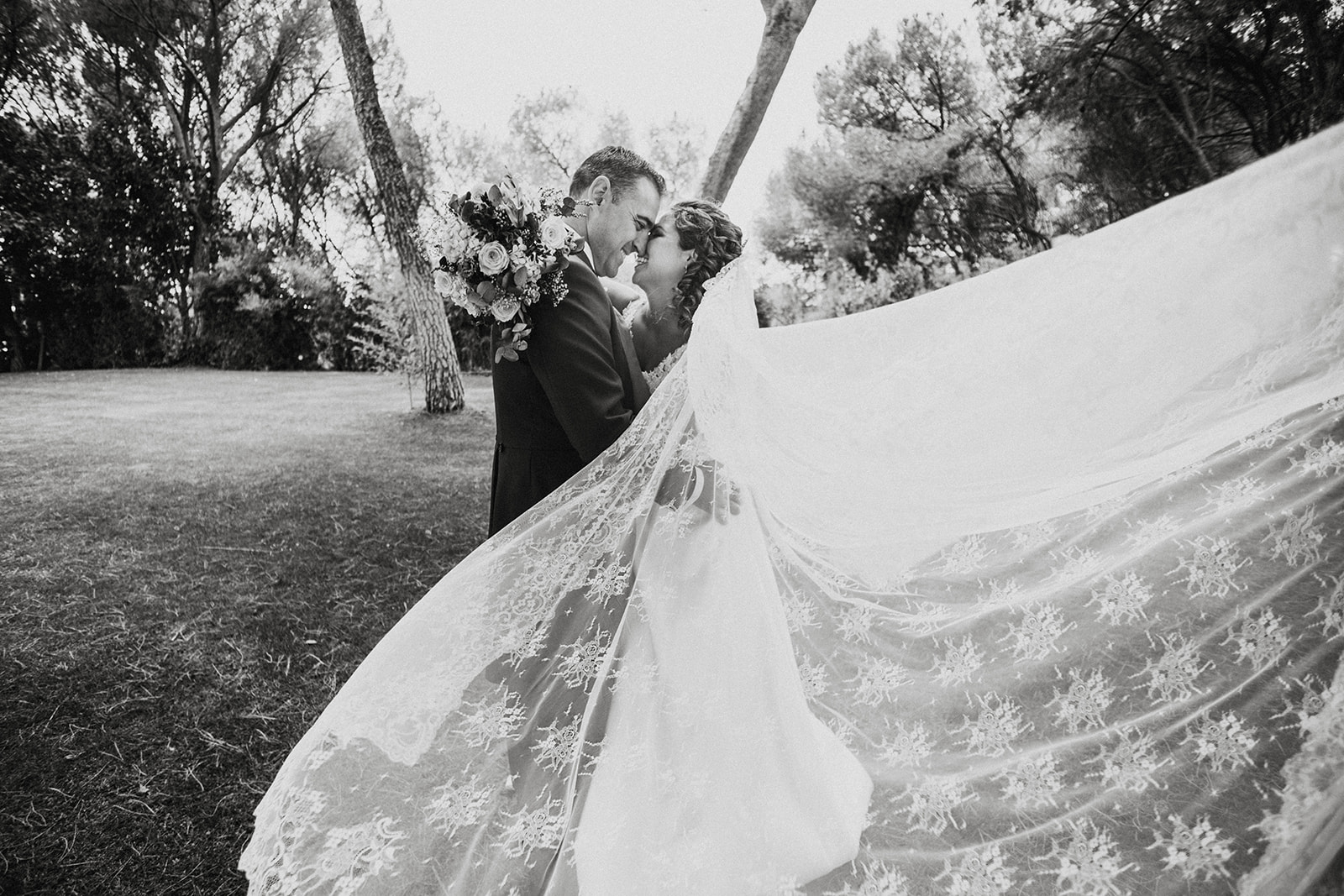 Boda en Pabellon de Caza Castillo de Viñuelas Madrid Rocio & Marcos