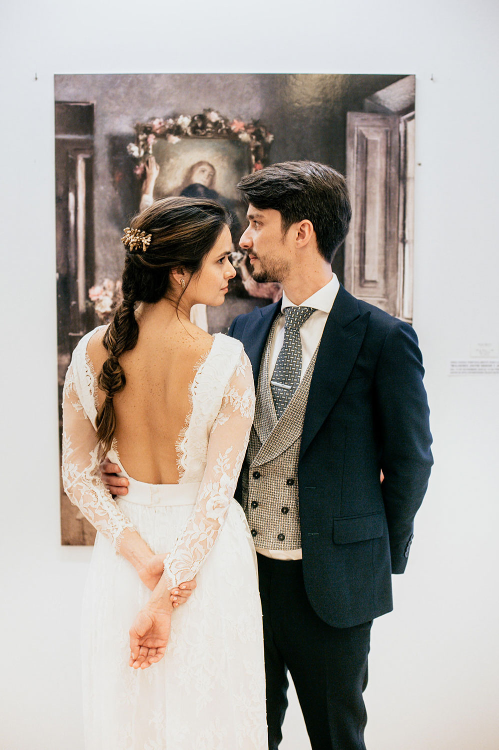 pareja en una boda