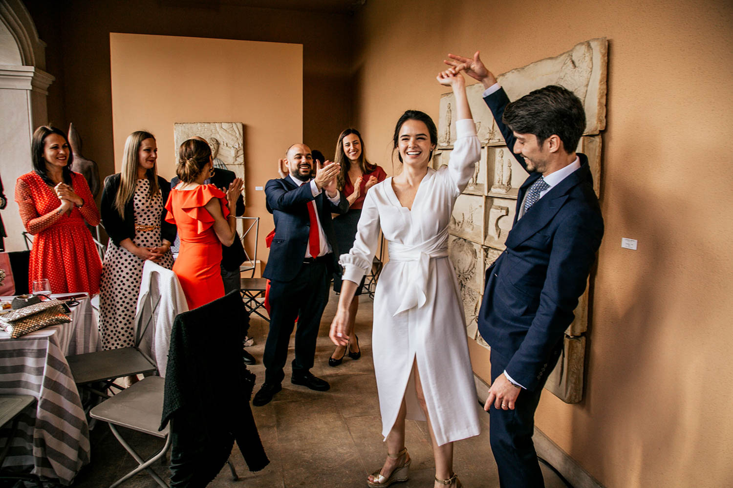 pareja en una boda