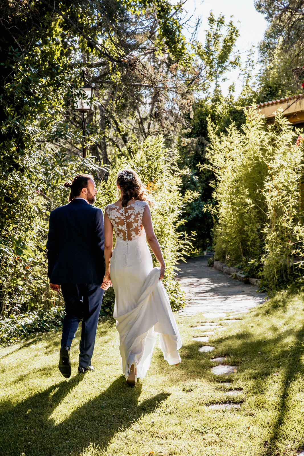 retrato de los novios en Finca Etxemendi-Etxondo