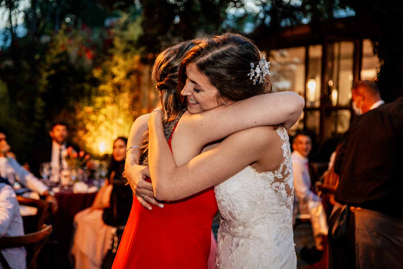 novia en el banquete