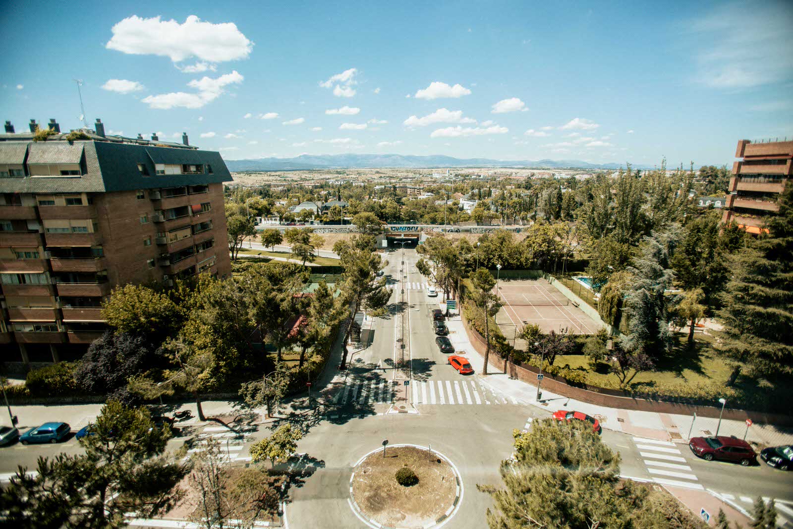 vista desde el Hotel Eurostar Suites Mirasierra