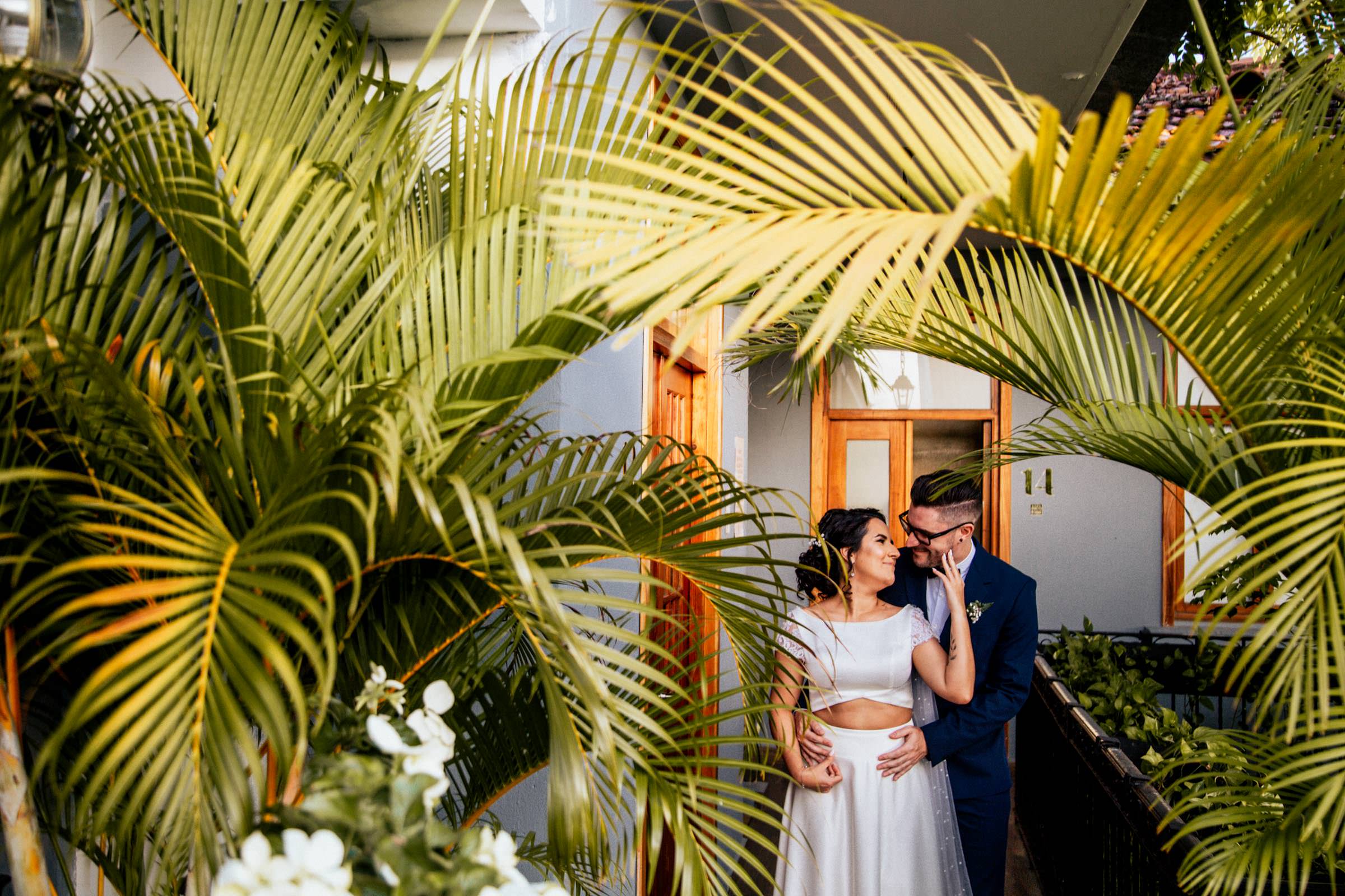 pareja Casa Arias, Calle 6a Oeste - Boda en Panamá