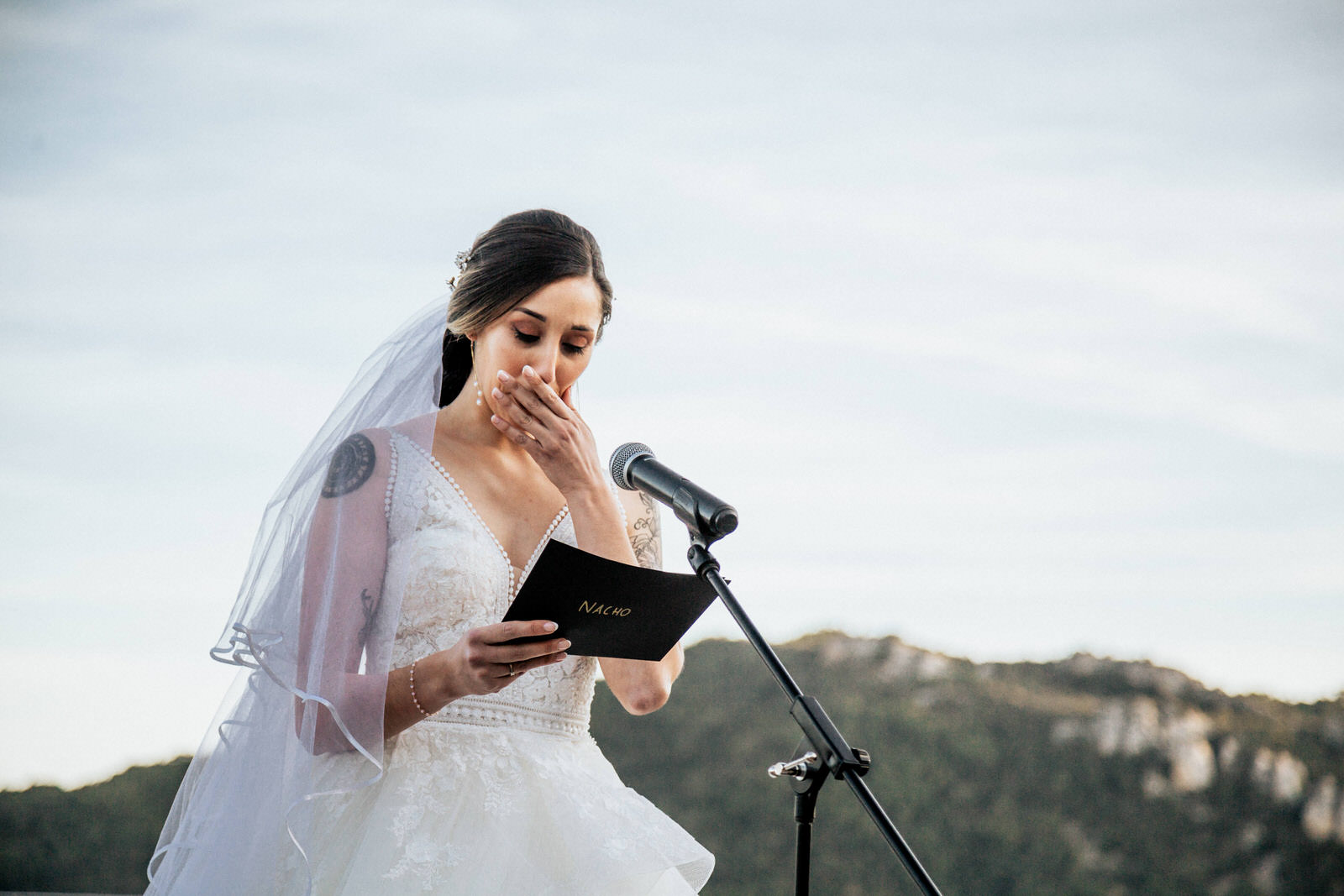 novia llorando