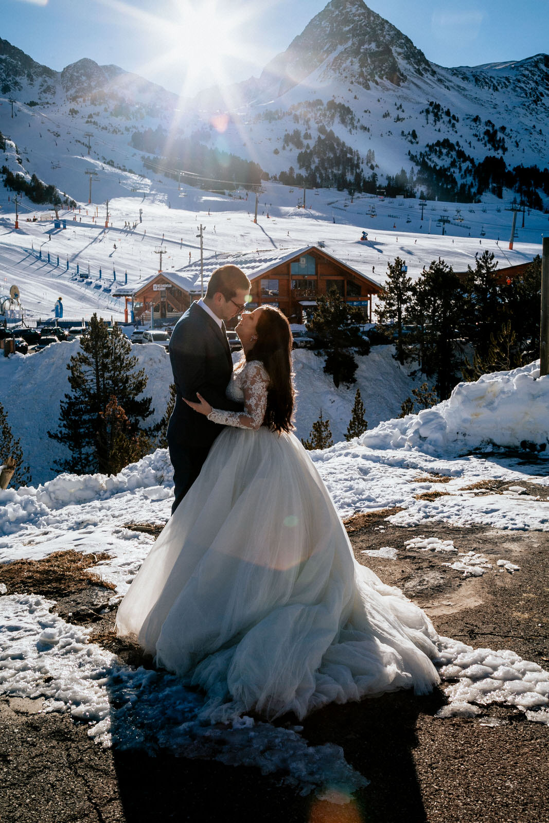 beso en Andorra