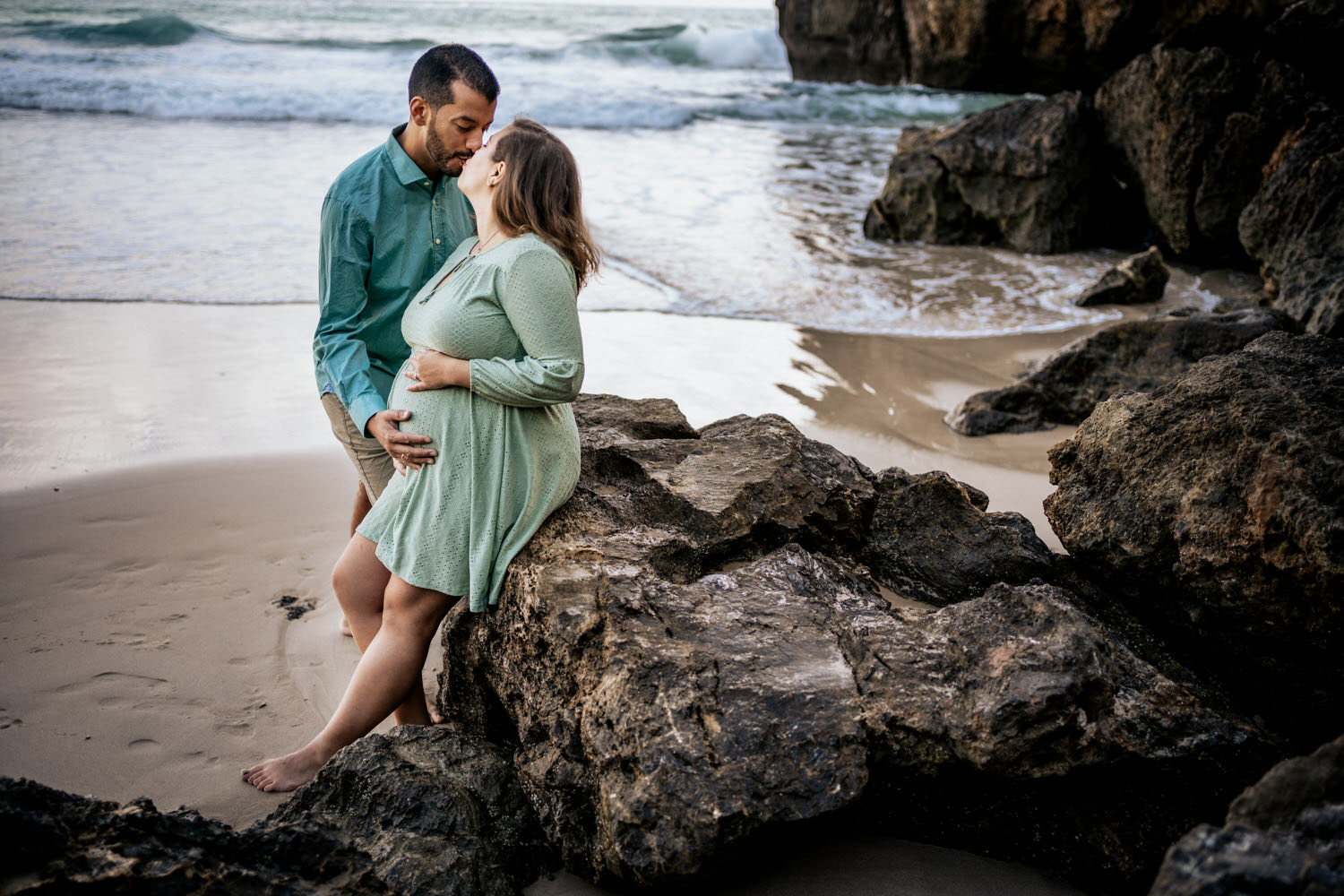 amor en la playa