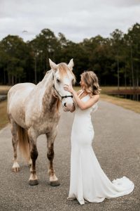 BRIDE WITH HORSE IN VALDOSTA