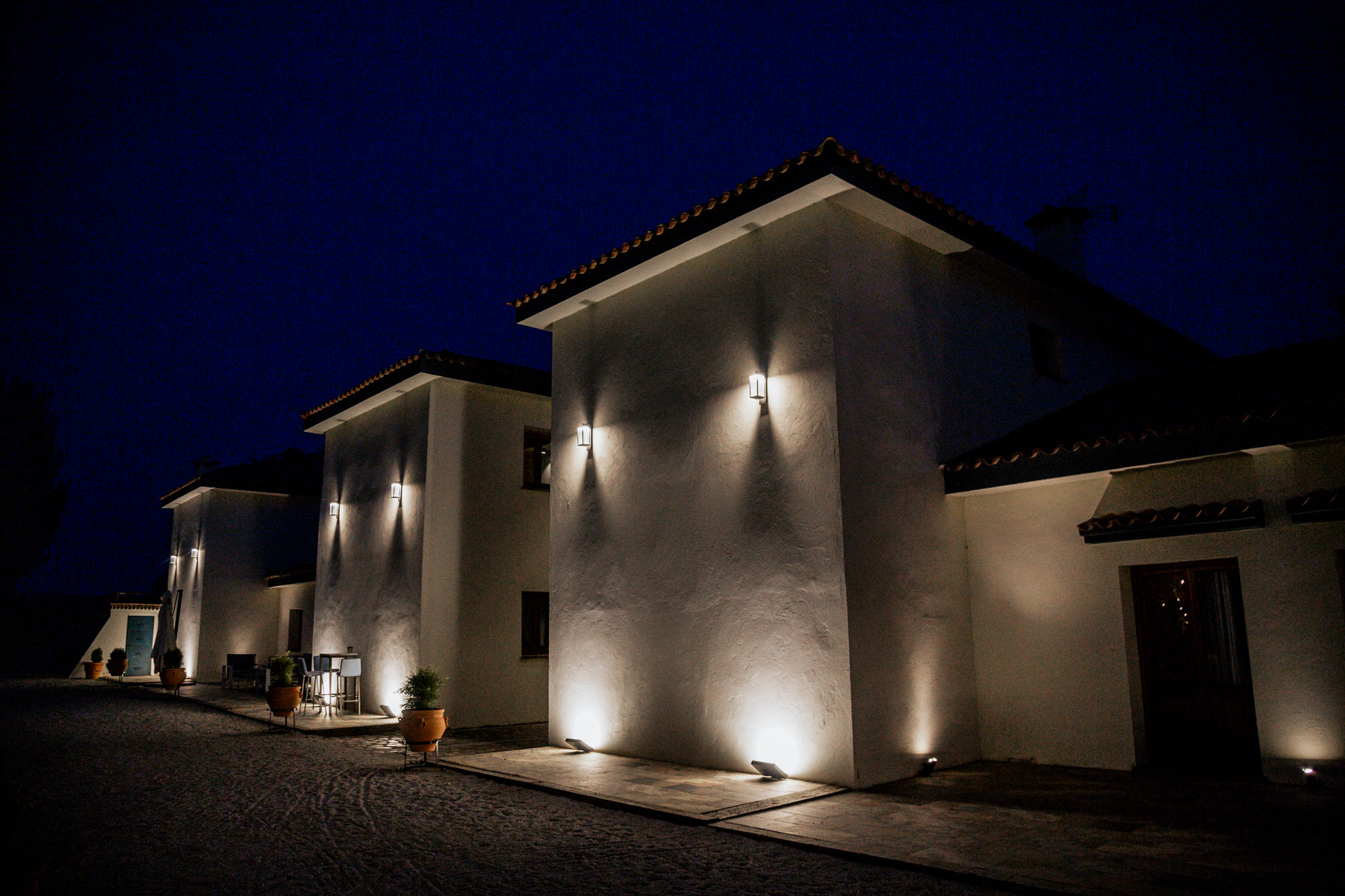 Finca Quinta la Jara de noche