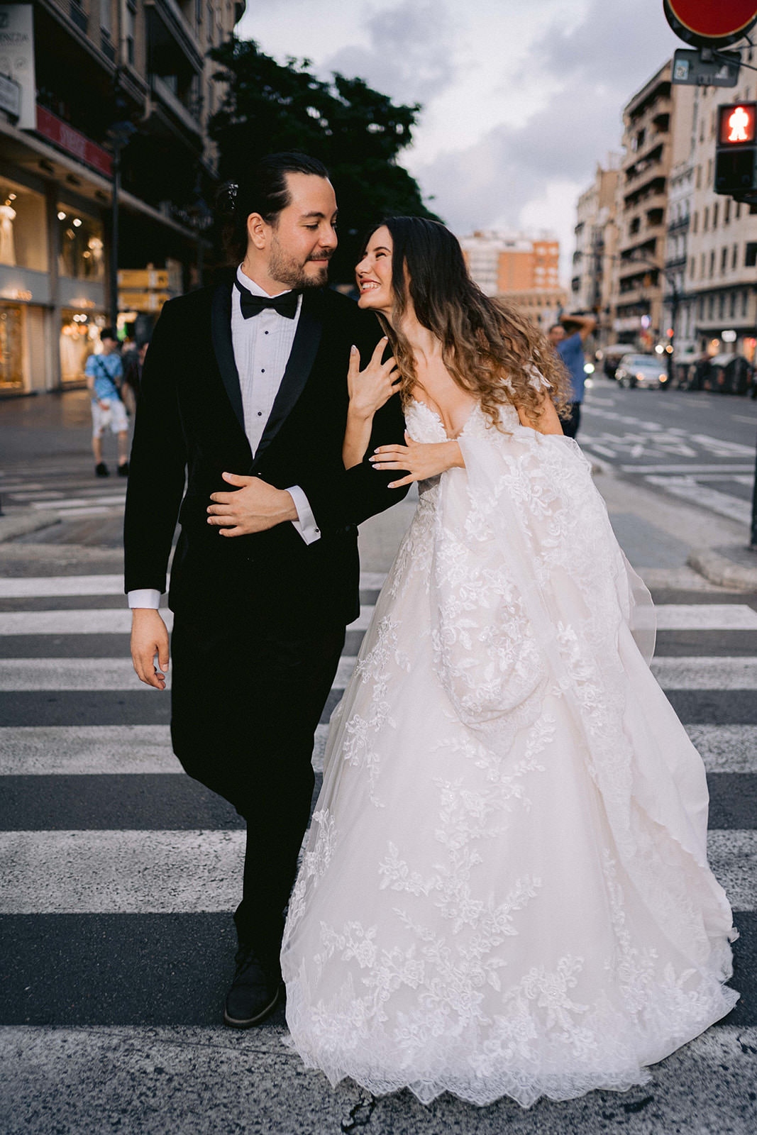 Fotografía con encanto en las calles de la hermosa ciudad de Valencia