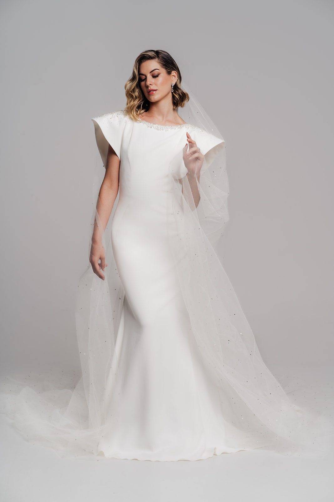 Pronovias Rajola 2025 bridal dress fashion photography